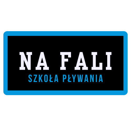 Logo szkoły pływania NA FALI